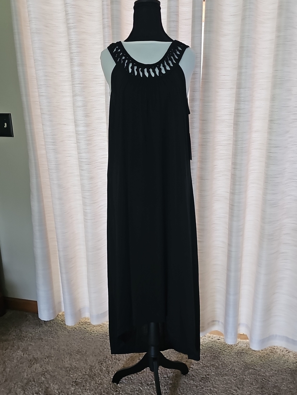 Swimsuits For All Black High Low Dress